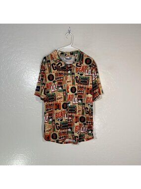 San Francisco Giants Shirt Mens Medium Multi-Color MLB Beat LA Oracle Park